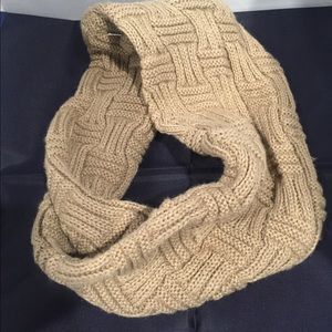 Beautiful tan sweater scarf
